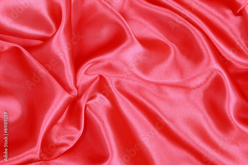 Red Silk cloth of abstract backgrounds