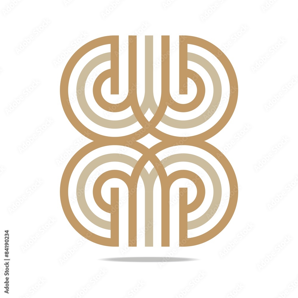 Logo Abstract Infinity Corporation Logo Abstract Infinity Corporation