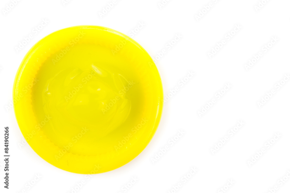 yellow condom from topview yellow condom from topview