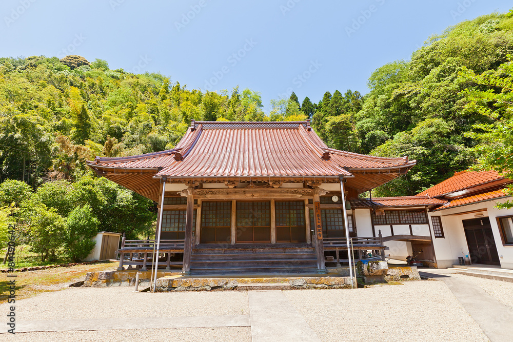 Saihonji Temple of Iwami Ginzan, Omori, Japan