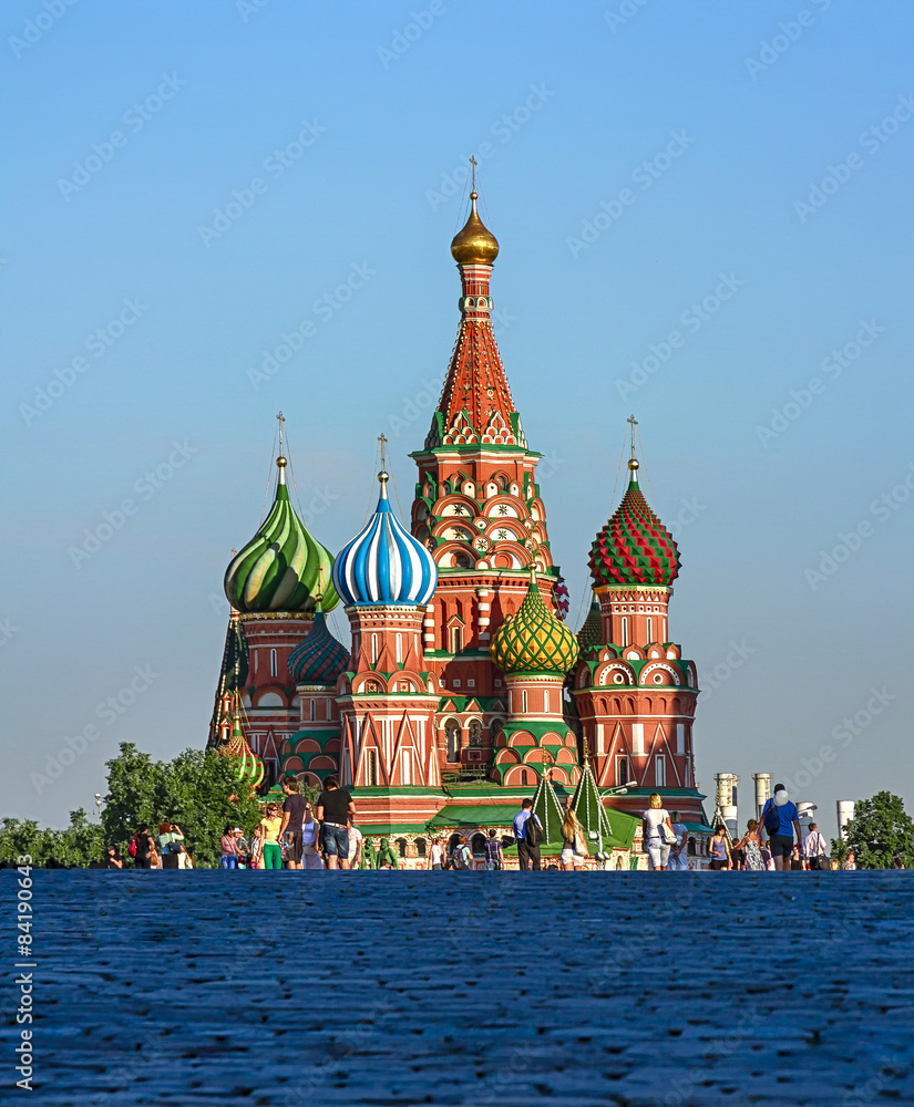 St. Basil's Cathedral on Red Square, Moscow