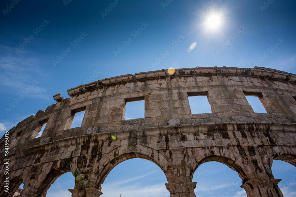 Colosseum in Pula, Croatia