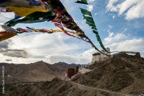 Namgyal Tsemo Gompa, The Buddhist monastery in Leh Ladakh with