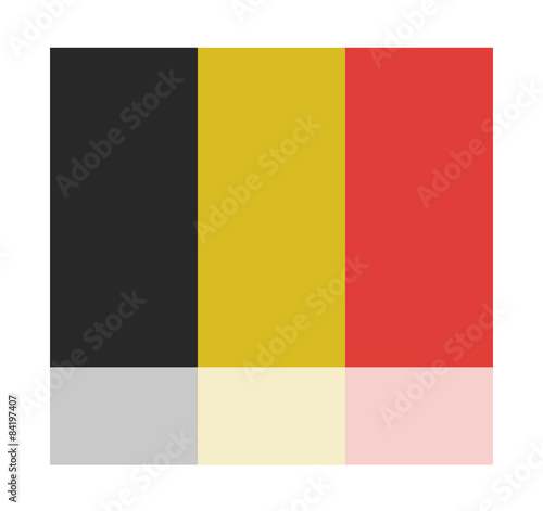 reflection flag belgium