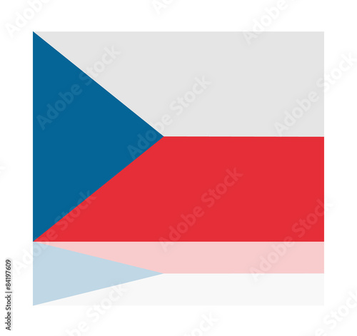 reflection flag czech
