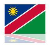 reflection flag namibia