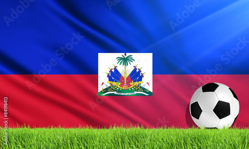 The National Flag of Haiti
