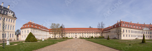 Jagdschloss Hubertusburg in Wermsdorf, Panorama