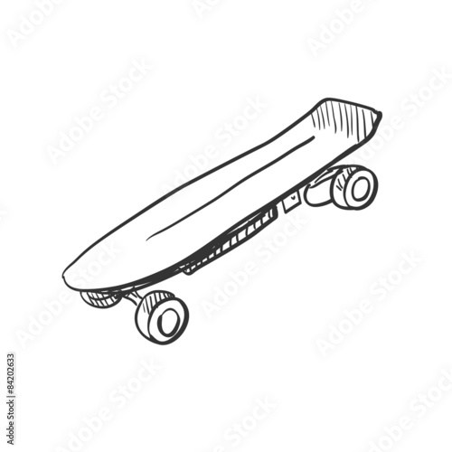 Doodle skateboard