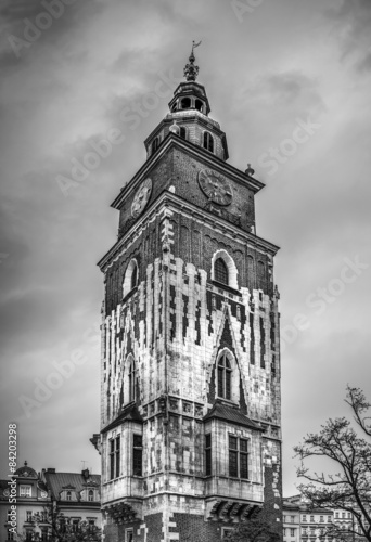 Antique town hall in Cracow, Poland #84203298