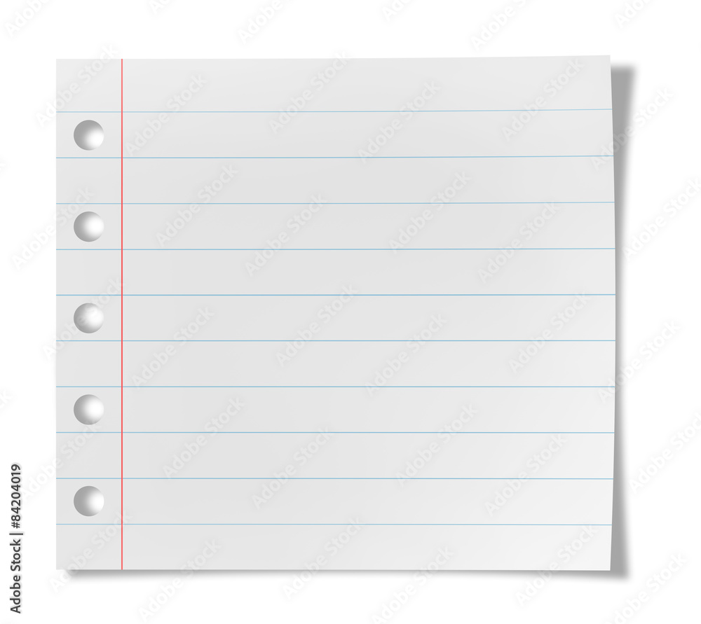 Paper sheet Paper sheet