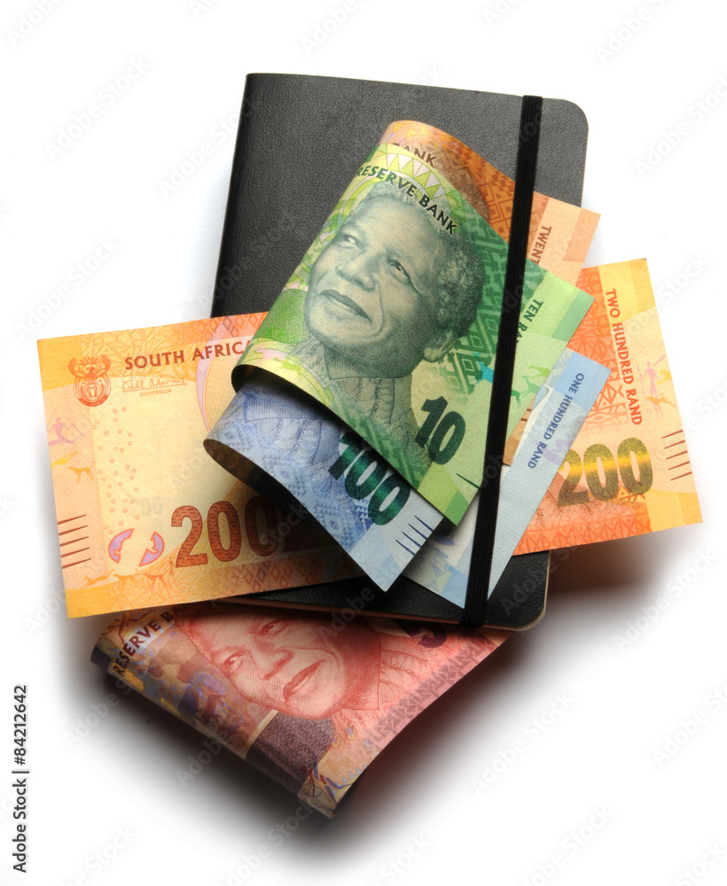 South African rand SuidAfrikaanse Rand sudafricano money StockFoto