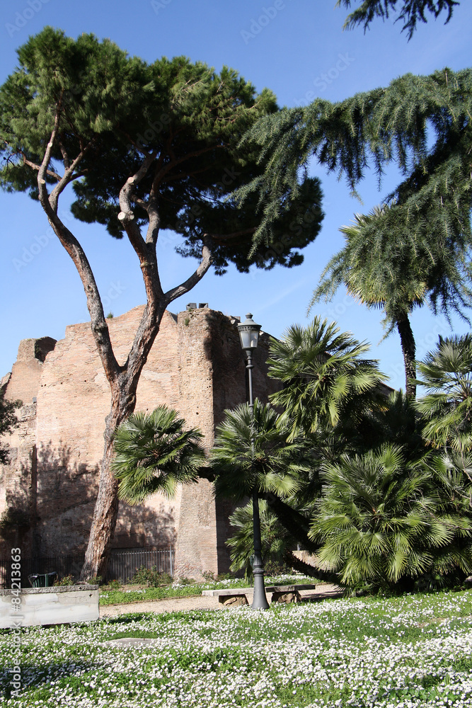Rome.Italy.Terme di Diocleziano.Baths of Diocletian. Rome.Italy.Terme di Diocleziano.Baths of Diocletian.