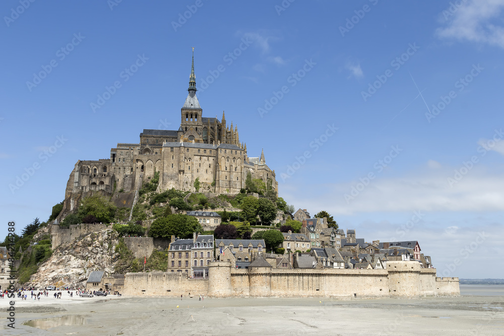 Mont St Michel from a distance 