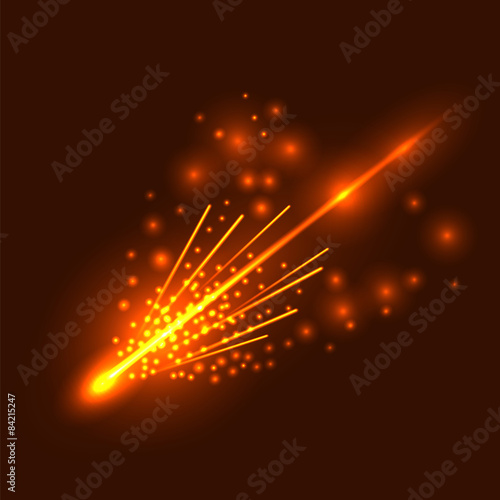 Falling Meteor