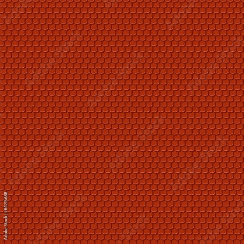 Seamless roof tile.