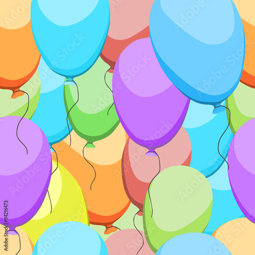 Colorful pary balloons