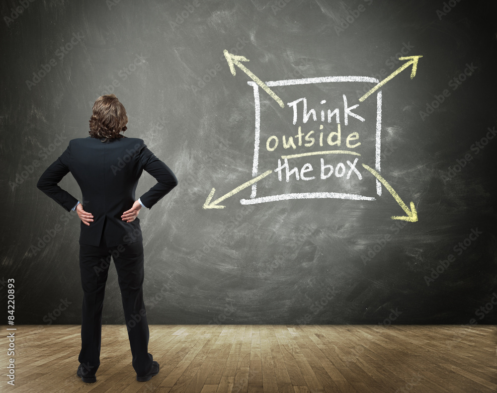 Creative Thinking in Business Concept Image Creative Thinking in Business Concept Image