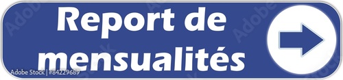 bouton report de mensualités