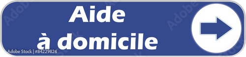 bouton aide à domicile