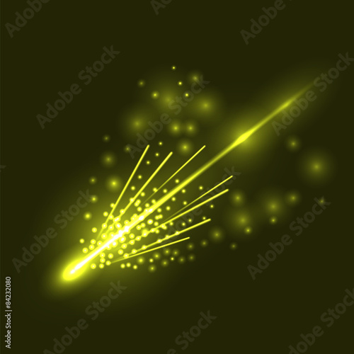 Falling Comet