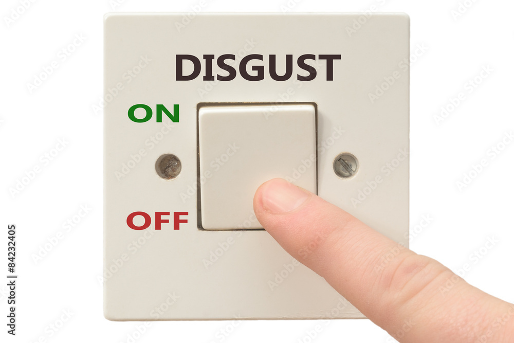 Anger management, switch off Disgust Anger management, switch off Disgust