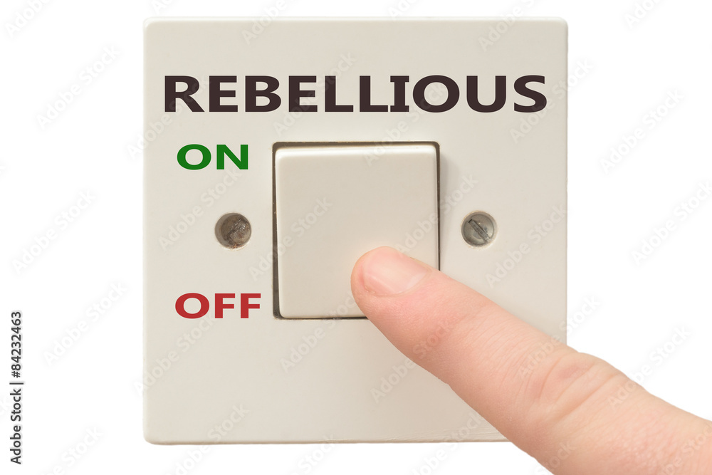 Anger management, switch off Rebellious Anger management, switch off Rebellious