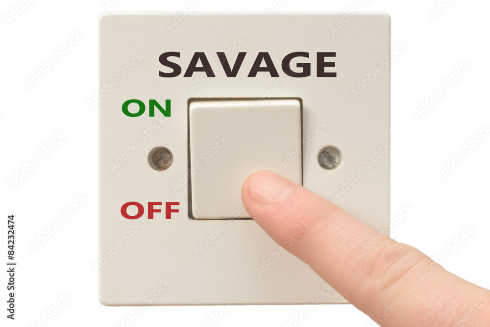 Anger management, switch off Savage Anger management, switch off Savage
