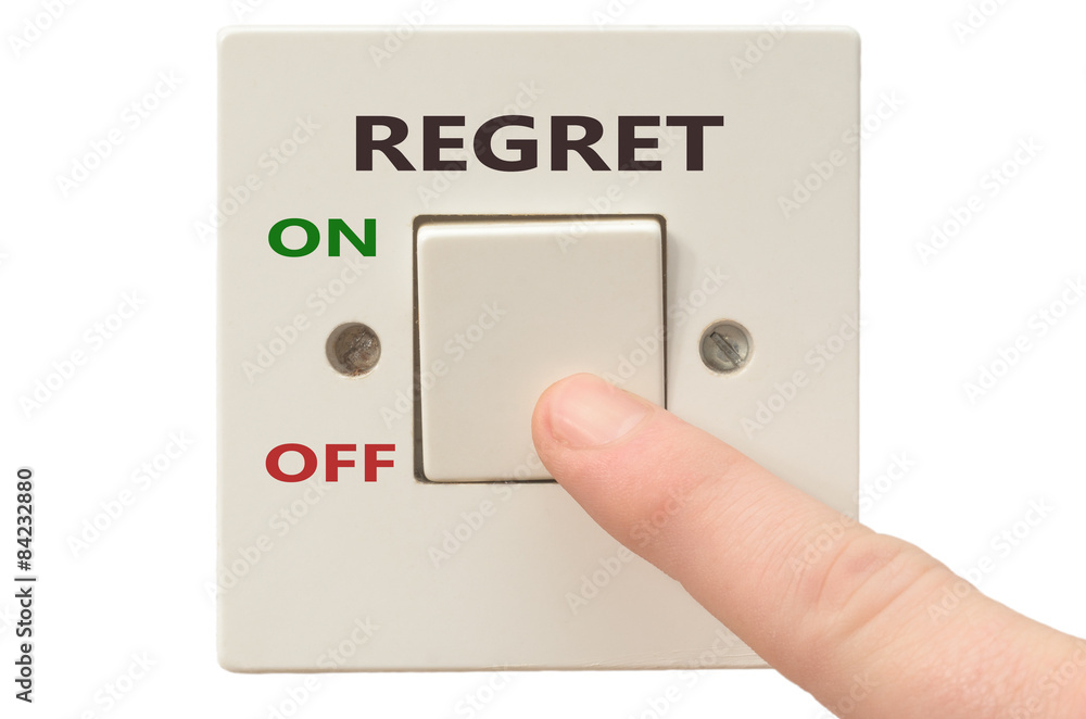 Dealing with Regret, turn it off Dealing with Regret, turn it off