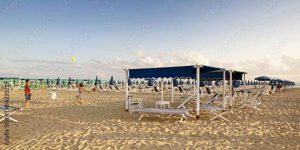 Obraz premium la spiaggia di Forte dei Marmi
