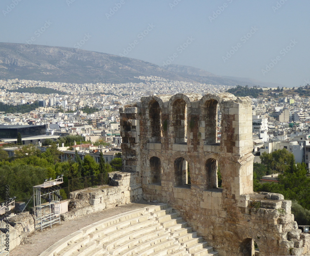 El Odeón de Pericles u Odeón de Atenas, Grecia