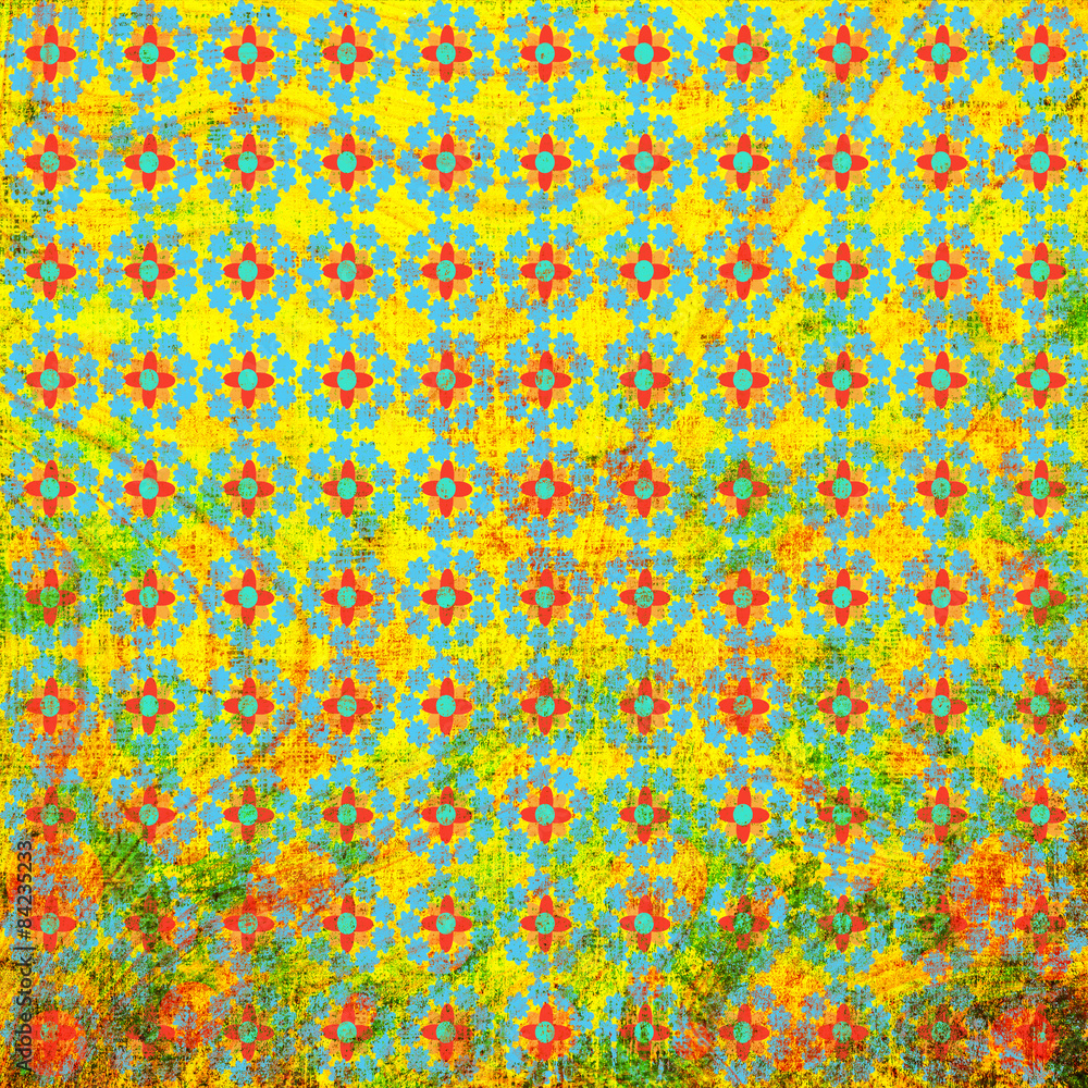 grunge flower pattern abstract background grunge flower pattern abstract background