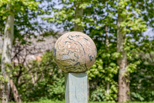 Stone ball photo