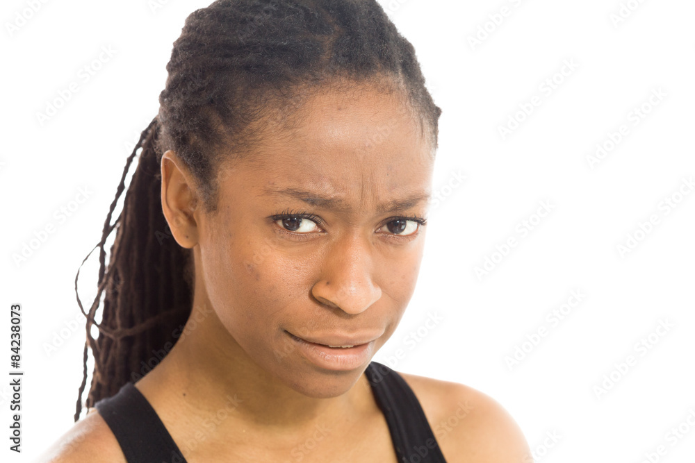 Model sadness upset worried Model sadness upset worried