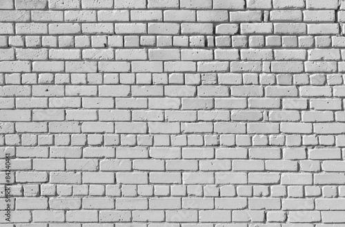 image of an old wall, built of white sand-lime brick