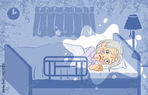 Insomnia senior women