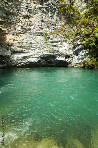 Fototapeta Naklejka Na Ścianę i Meble -  Blue lake