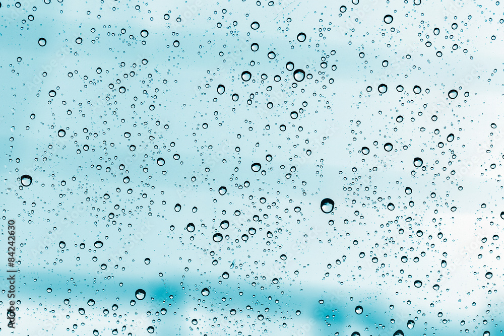 Water drop on glass mirror background. Water drop on glass mirror background.