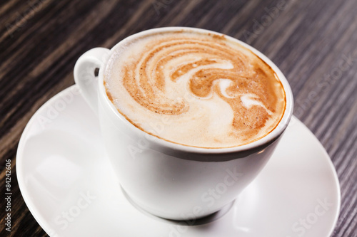 cup of cappuccino © Maksim Shebeko