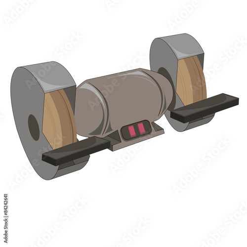 machine for grinding metals and sharpen tool