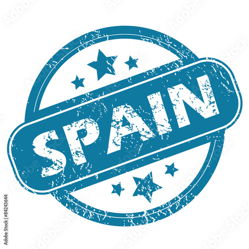 SPAIN round stamp