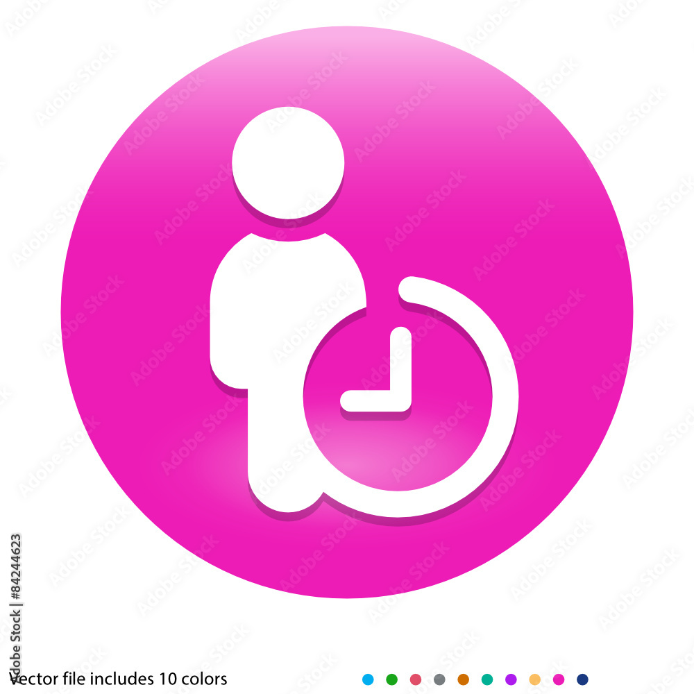 Multicolored App Button Multicolored App Button