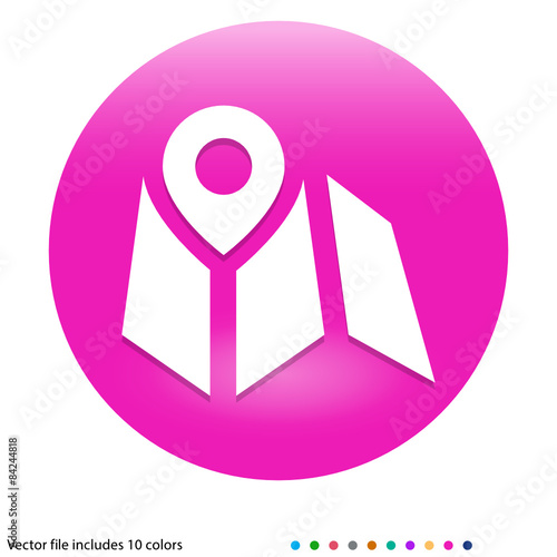Multicolored App Button