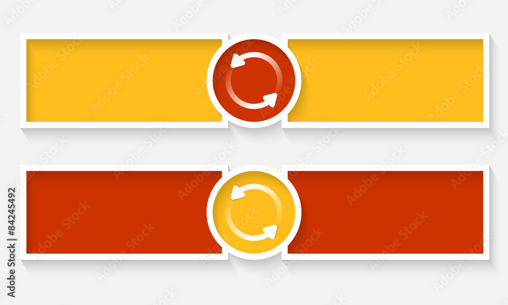 Abstract text frames for your text and arrows Abstract text frames for your text and arrows