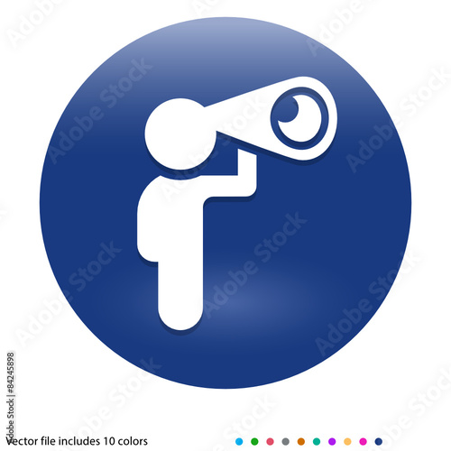 Multicolored App Button