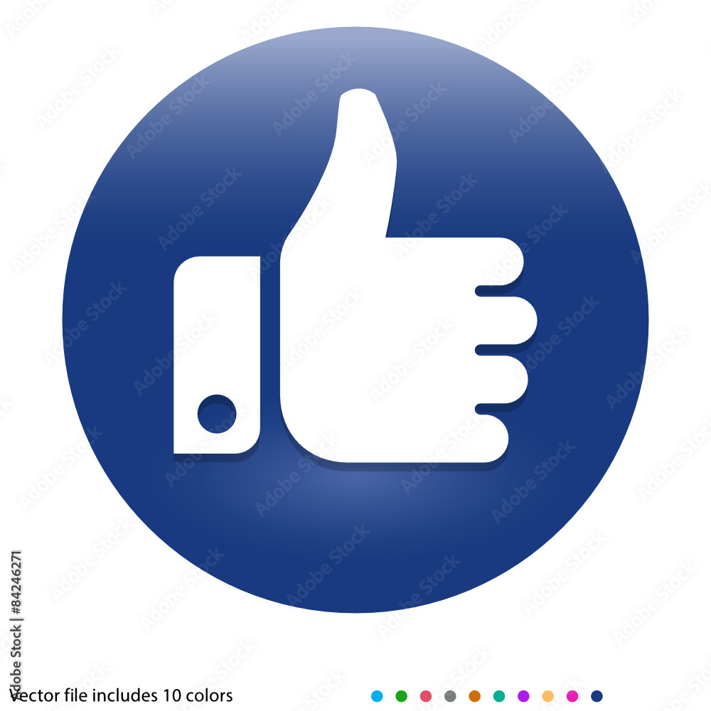 Multicolored App Button Multicolored App Button