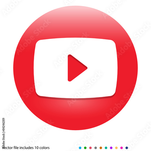 Free Download Multicolored App Button - GFXLoad