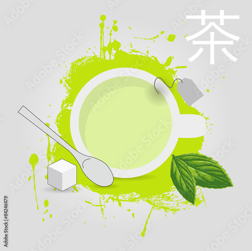 Background Green Tea