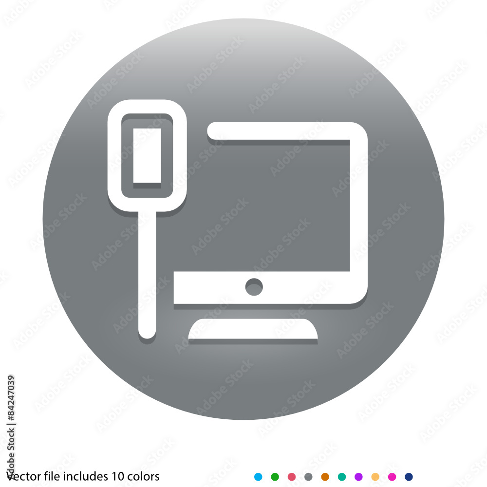 Multicolored App Button Multicolored App Button