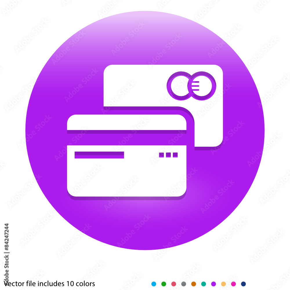 Multicolored App Button Multicolored App Button